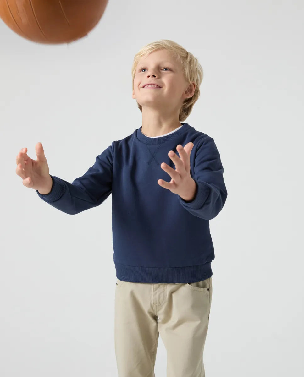 Sudadera Niño Classic Marino | SCOTTA