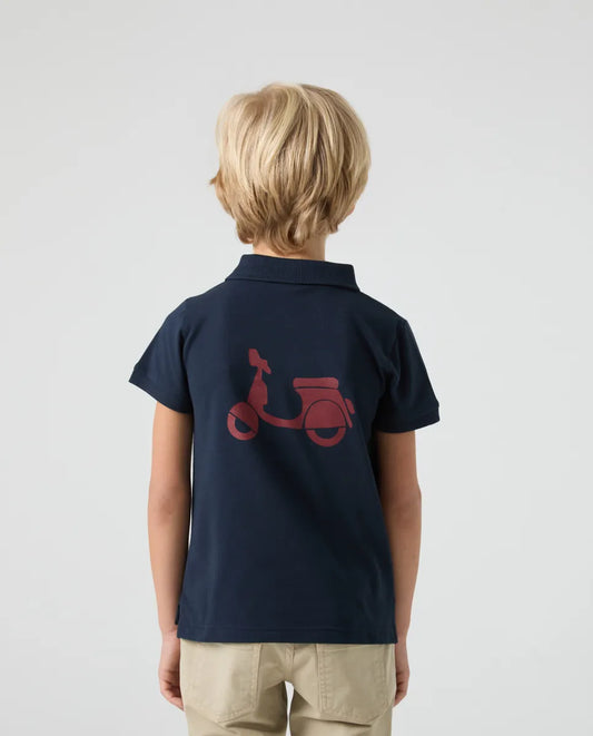 Polo Niño Classic Marino | SCOTTA