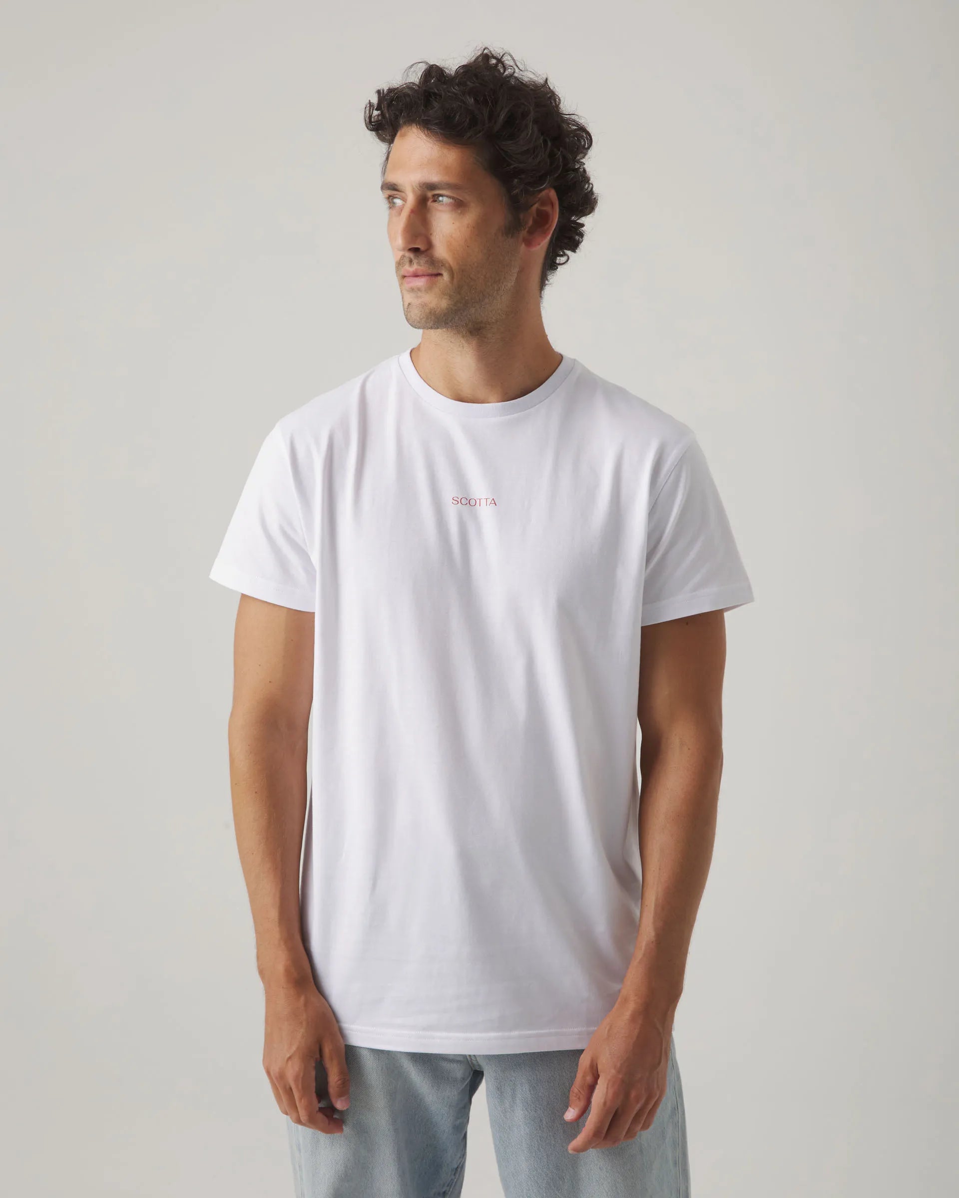Camiseta blanca colaboración x Focacciamo | SCOTTA