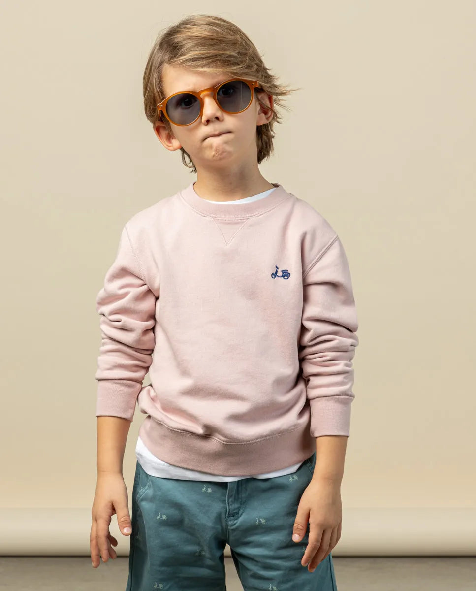 Sudadera niño rainy rosa | SCOTTA