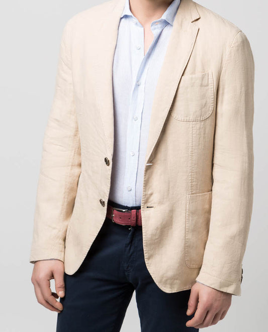 Blazer lino beige | SCOTTA