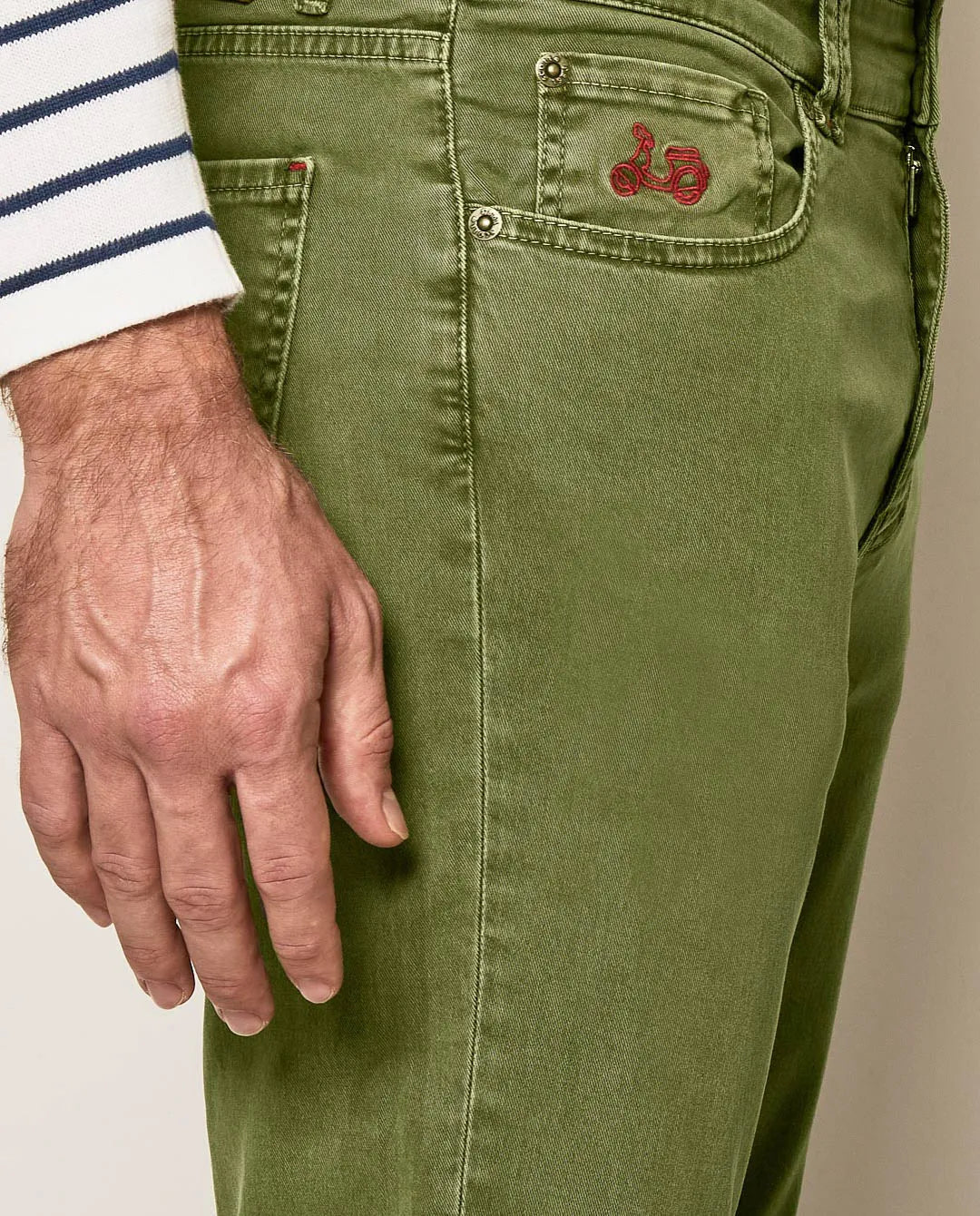 Pantalón 5 bolsillos khaki | SCOTTA