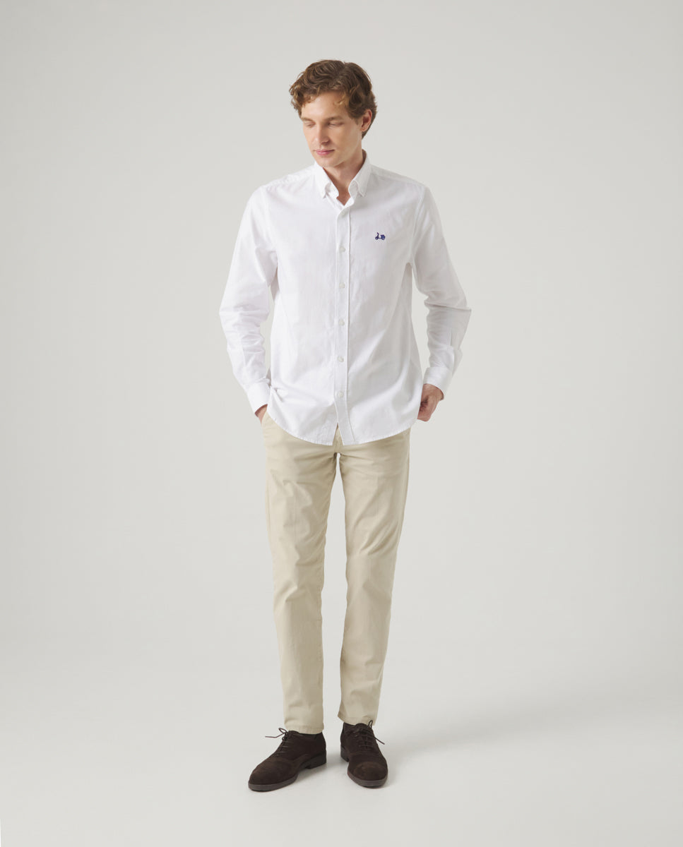 Camisa Oxford Blanco | SCOTTA