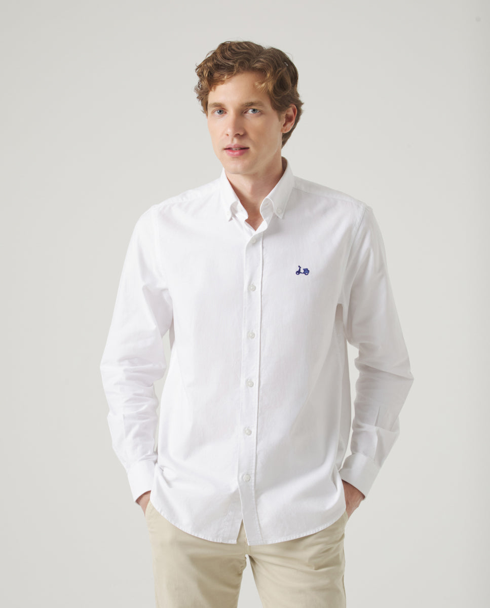Camisa Oxford Blanco | SCOTTA