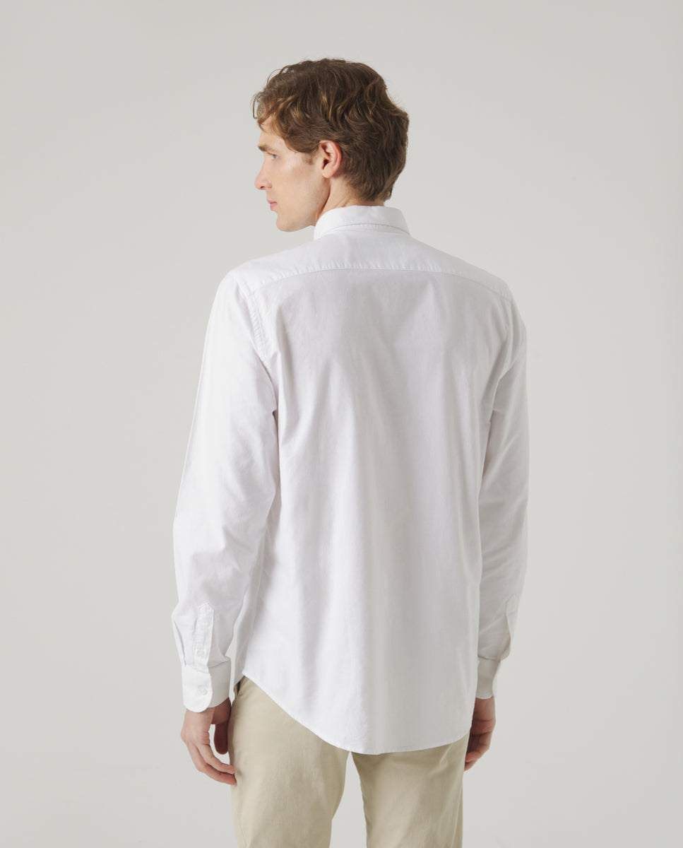 Camisa Oxford Blanco | SCOTTA