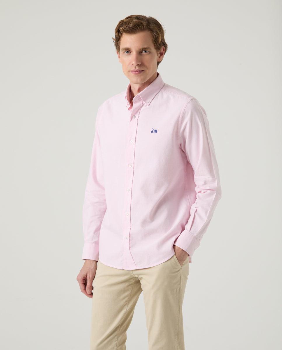 Camisa Oxford rosa | SCOTTA