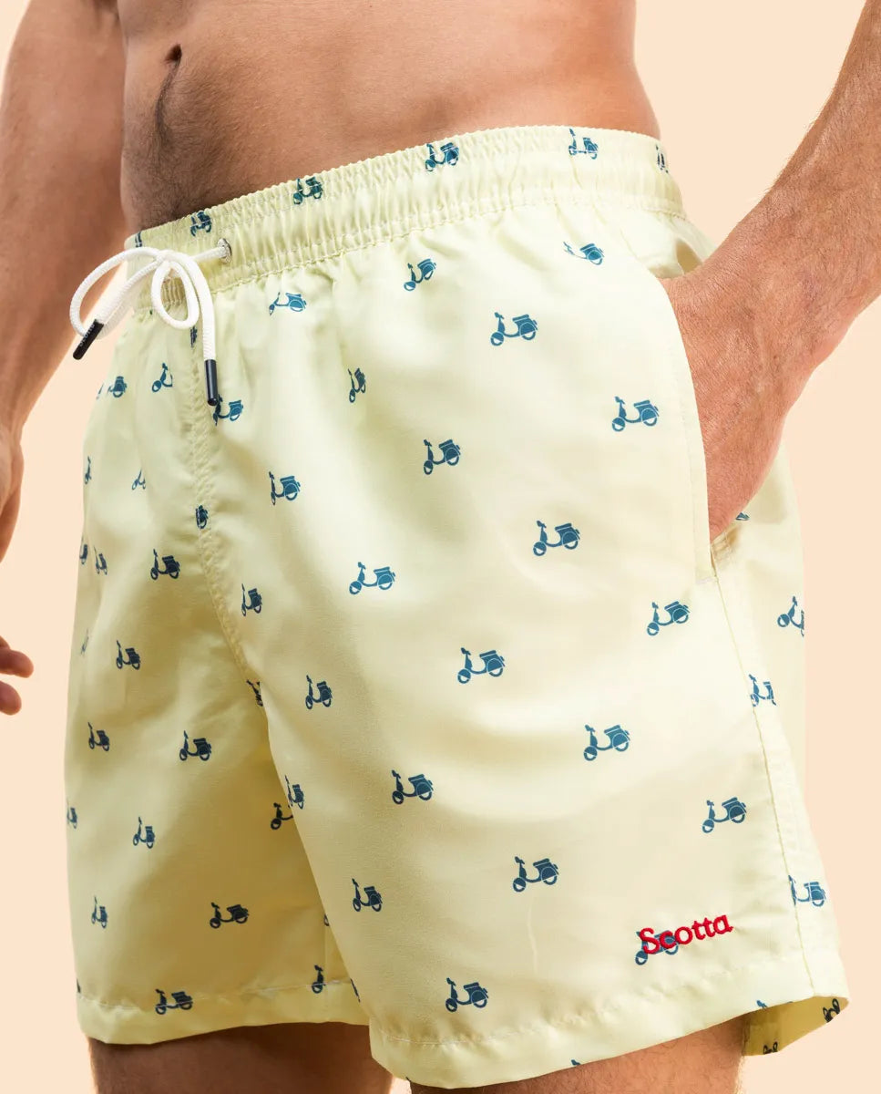 Bañador logo amarillo | SCOTTA