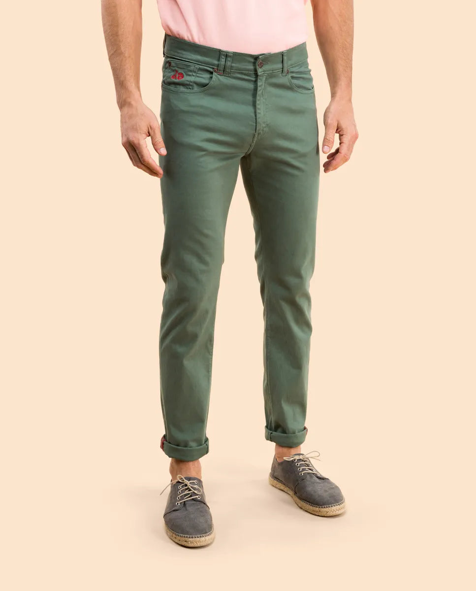 Pantalon 5 bolsillos khaki | SCOTTA