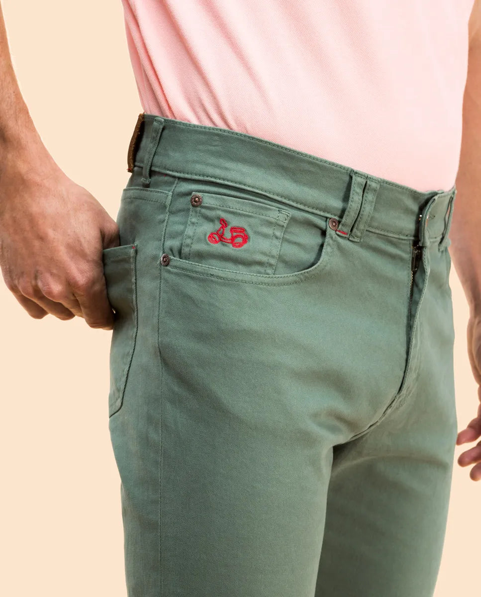 Pantalon 5 bolsillos khaki | SCOTTA