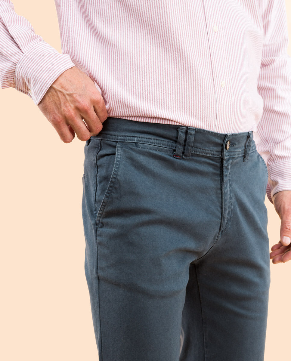 Pantalon chino gris oscuro | SCOTTA