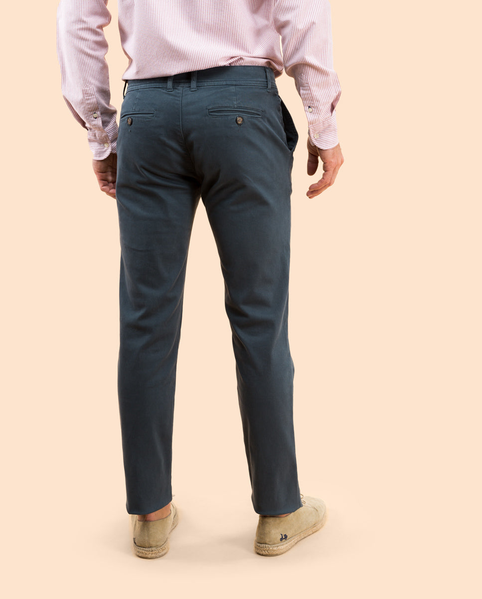 Pantalon chino gris oscuro | SCOTTA