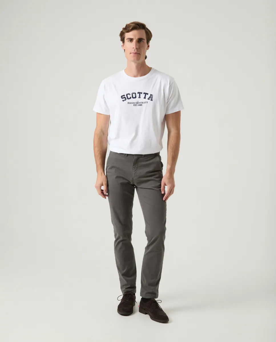 Pantalón Steve Chino Regular Gris | SCOTTA