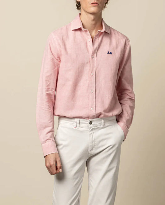 Camisa lissome li-co burdeos | SCOTTA