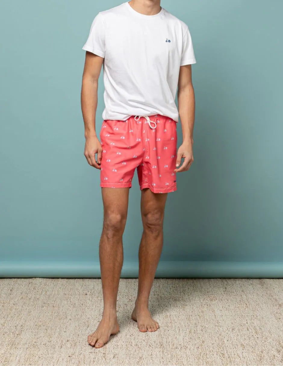 Bañador logo coral | SCOTTA