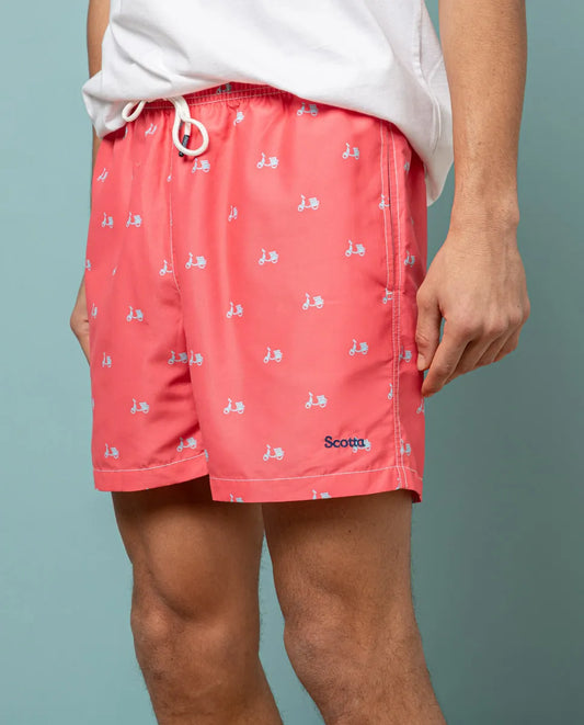 Bañador logo coral | SCOTTA