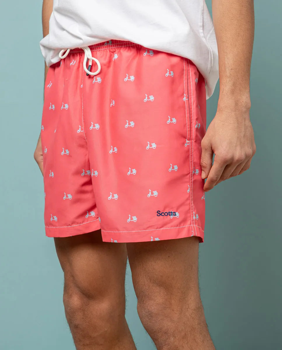 Bañador logo coral | SCOTTA