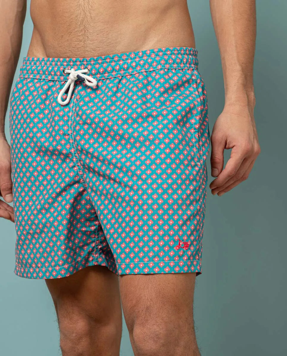 Bañador flowers eco océano | SCOTTA
