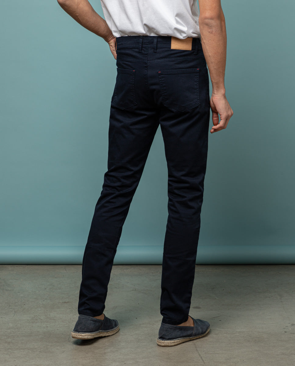 PANTALON COOPER 5 BOLSILLOS MARINO | SCOTTA