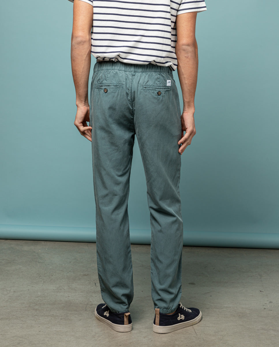 Pantalón jogging garment dyed azul grisáceo | SCOTTA