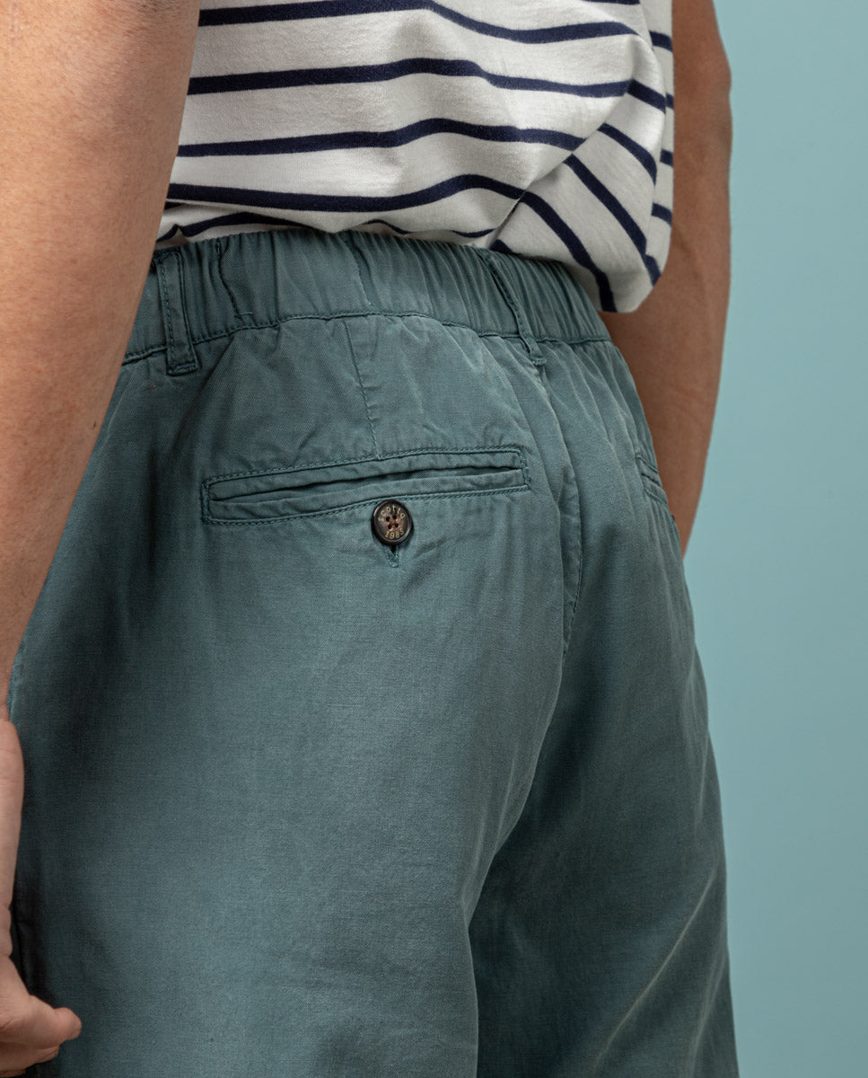 Pantalón jogging garment dyed azul grisáceo | SCOTTA