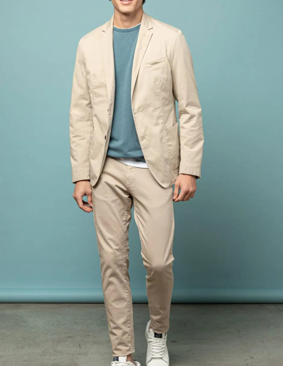 BLAZER TWILL BEIGE | SCOTTA