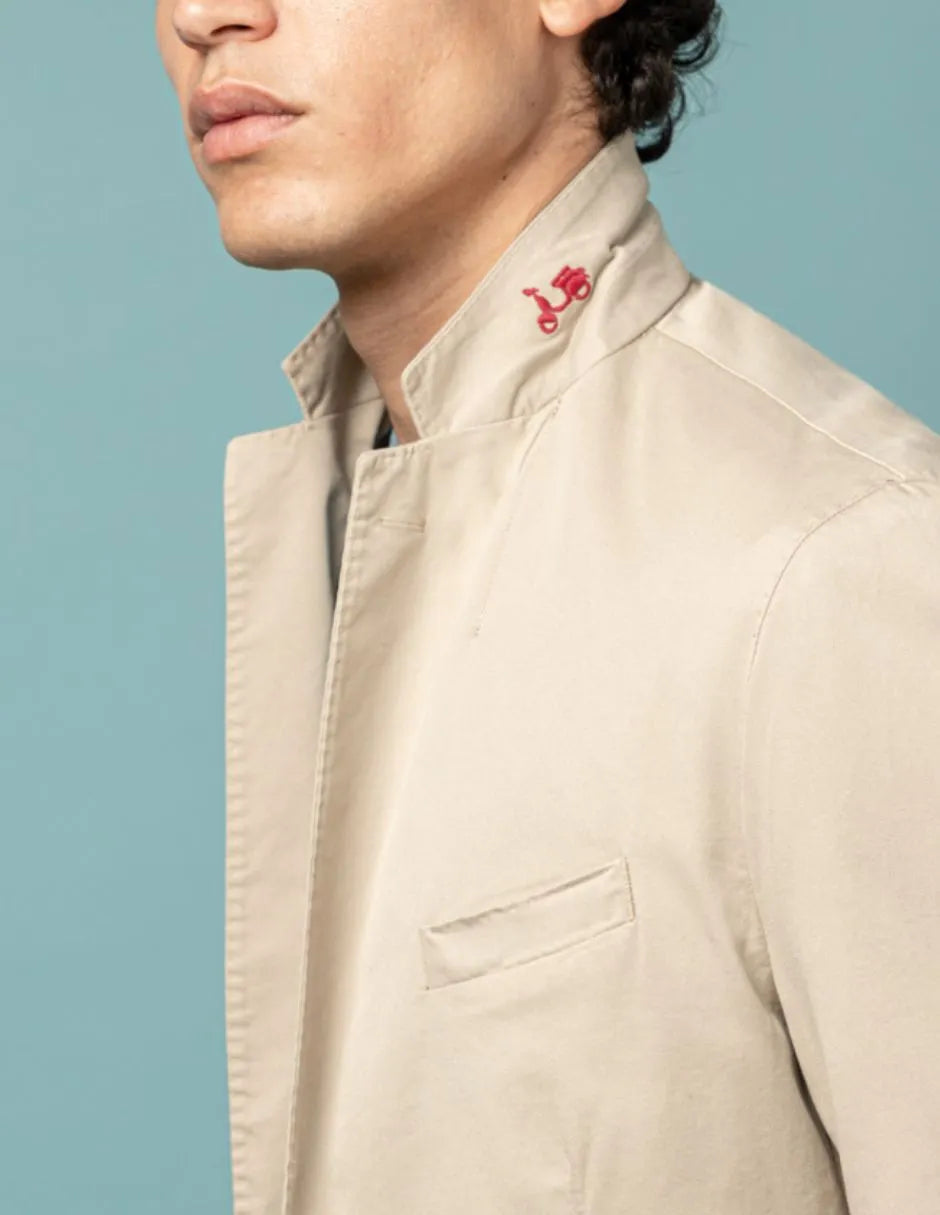BLAZER TWILL BEIGE | SCOTTA