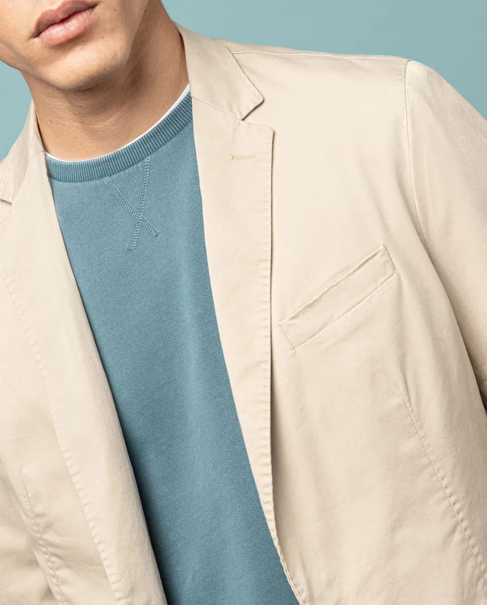 BLAZER TWILL BEIGE | SCOTTA