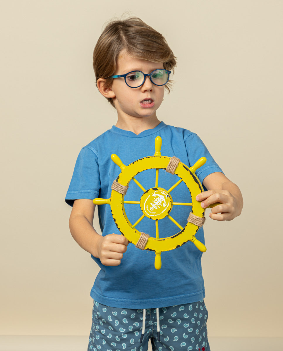 Camiseta niño classic organic denim | SCOTTA