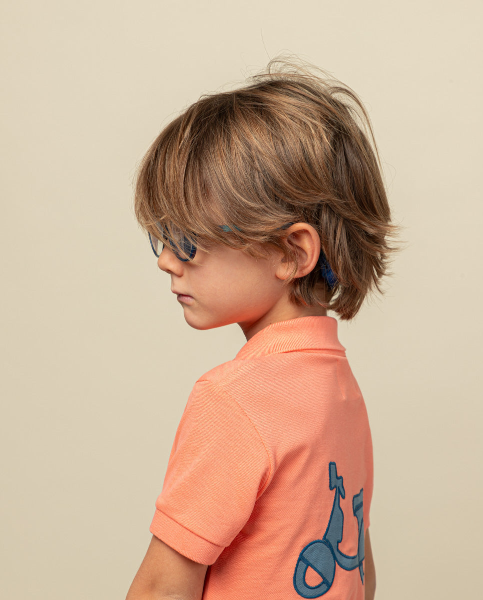 Polo niño classic coral flúor | SCOTTA