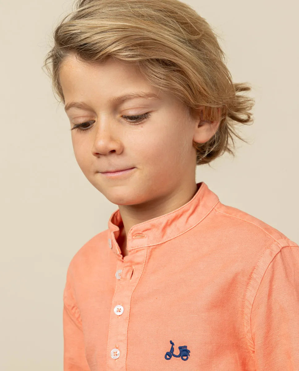CAMISA NIÑO POLERA MAO LISSOME LI-CO COR | SCOTTA