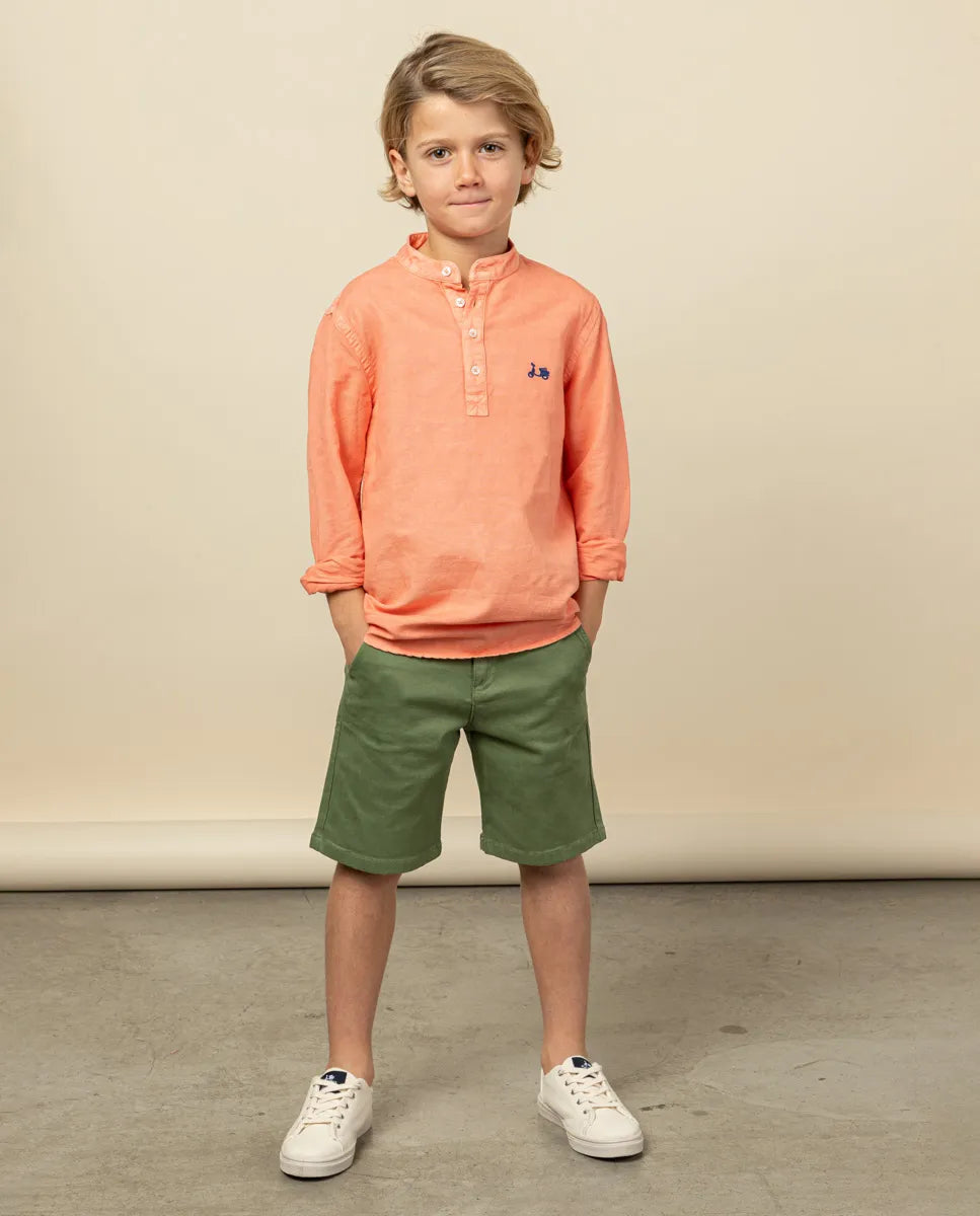 CAMISA NIÑO POLERA MAO LISSOME LI-CO COR | SCOTTA