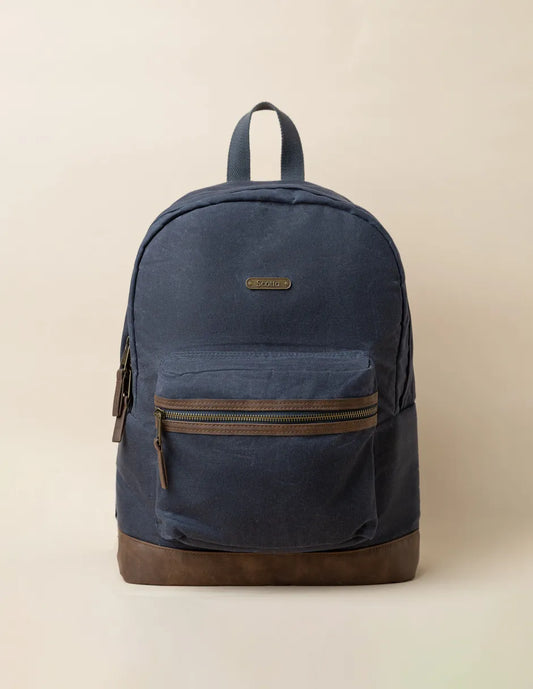Mochila college canvas marino | SCOTTA
