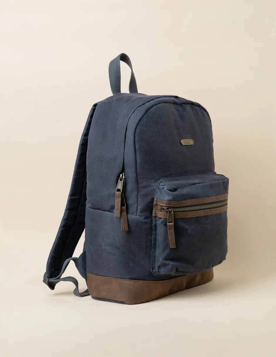 Mochila college canvas marino | SCOTTA