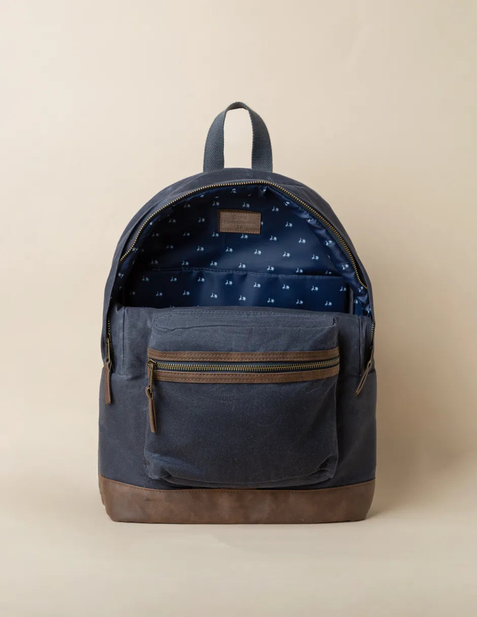Mochila college canvas marino | SCOTTA