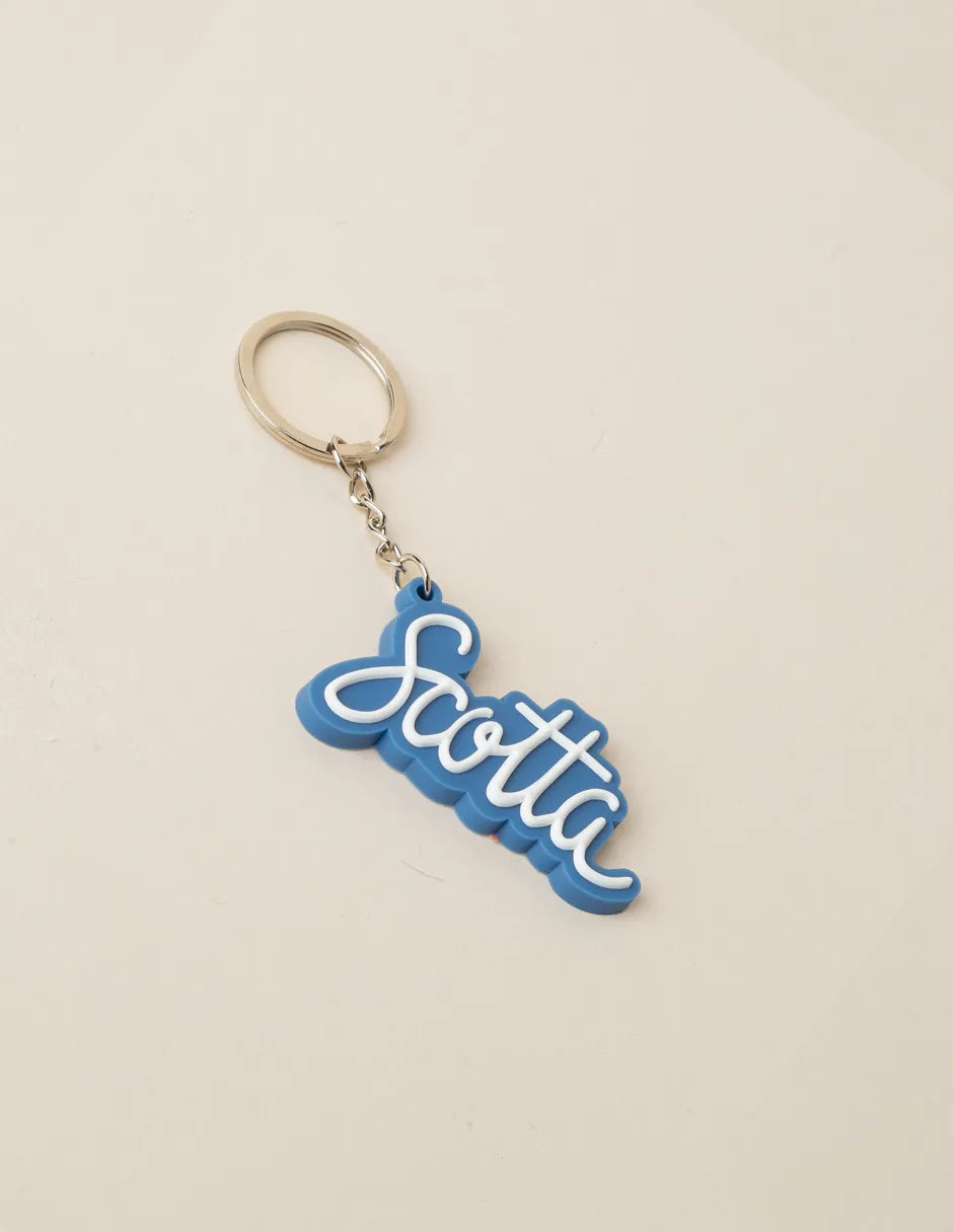Llavero engomado Scotta denim | SCOTTA