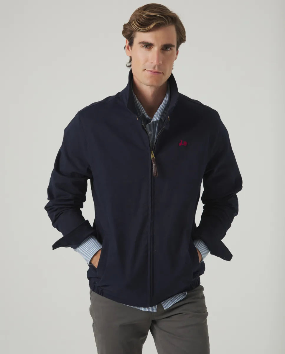 Chaqueta Corta Sarga Marino | SCOTTA