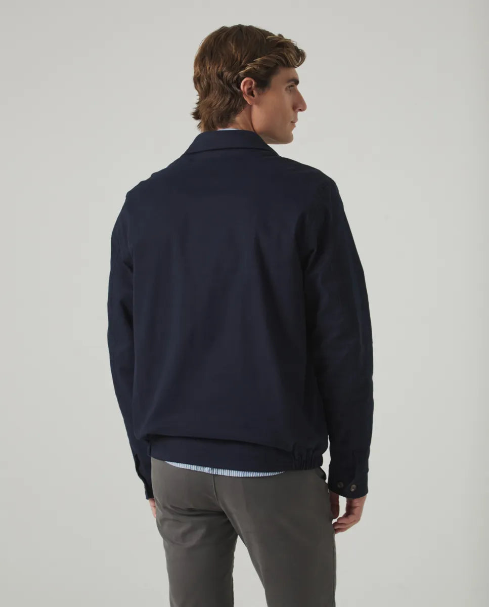 Chaqueta Corta Sarga Marino | SCOTTA