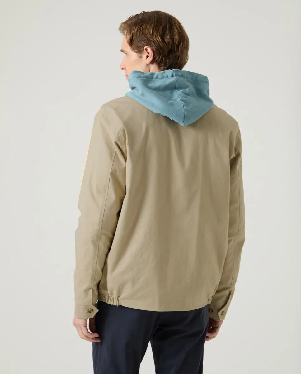 Chaqueta Corta Sarga Beige | SCOTTA