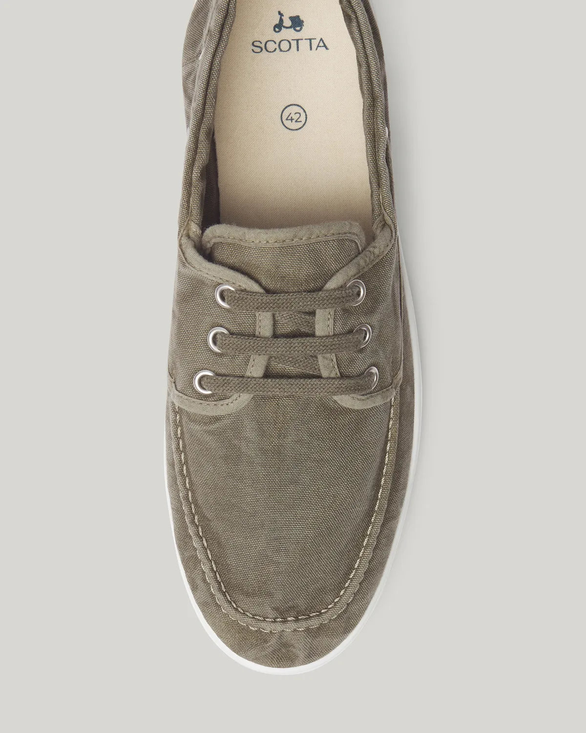 Náutico lavado sostenible khaki | SCOTTA
