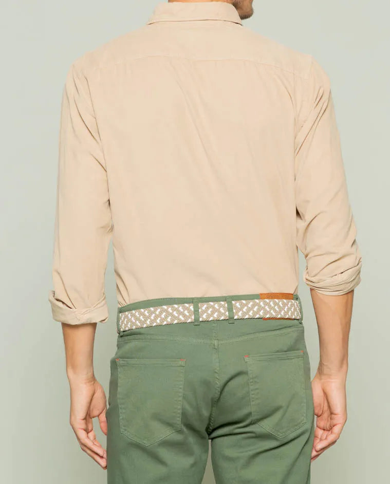 Camisa wood beige | SCOTTA