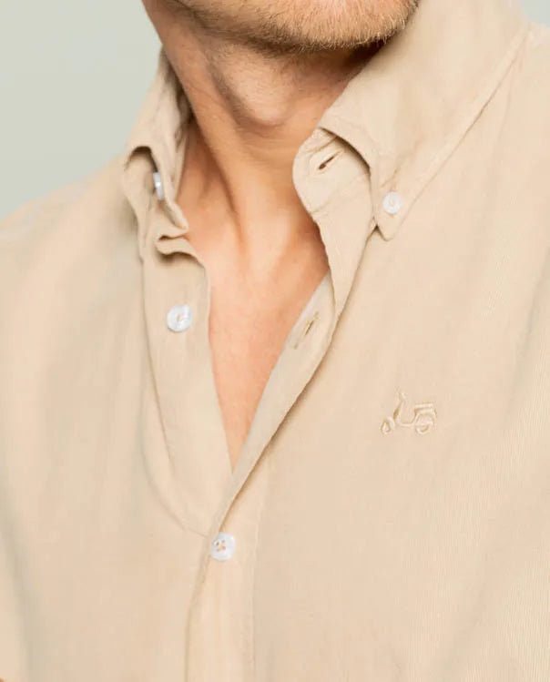 Camisa wood beige | SCOTTA