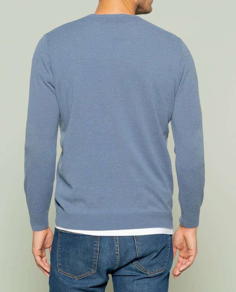 Jersey iconic v neck denim | SCOTTA