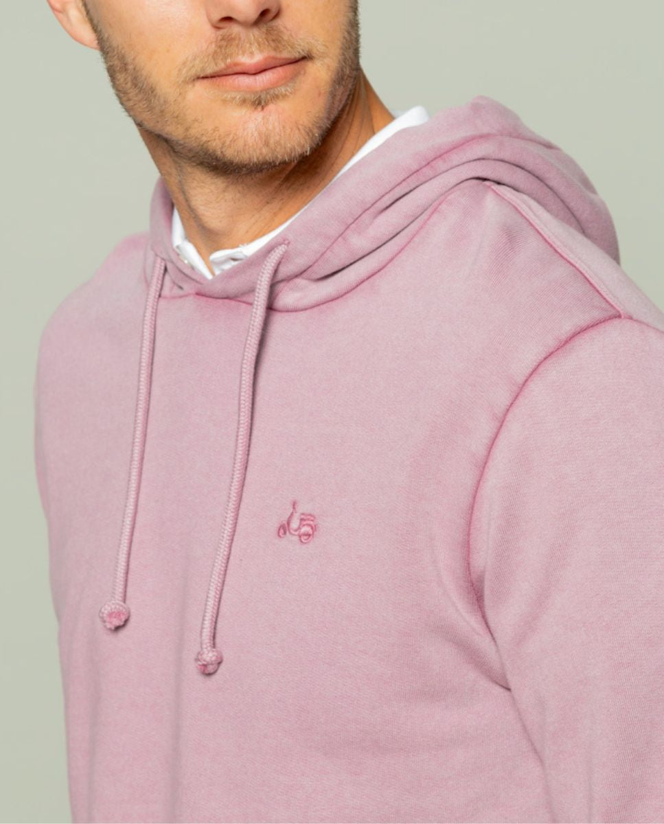 Sudadera hoodie burdeos | SCOTTA