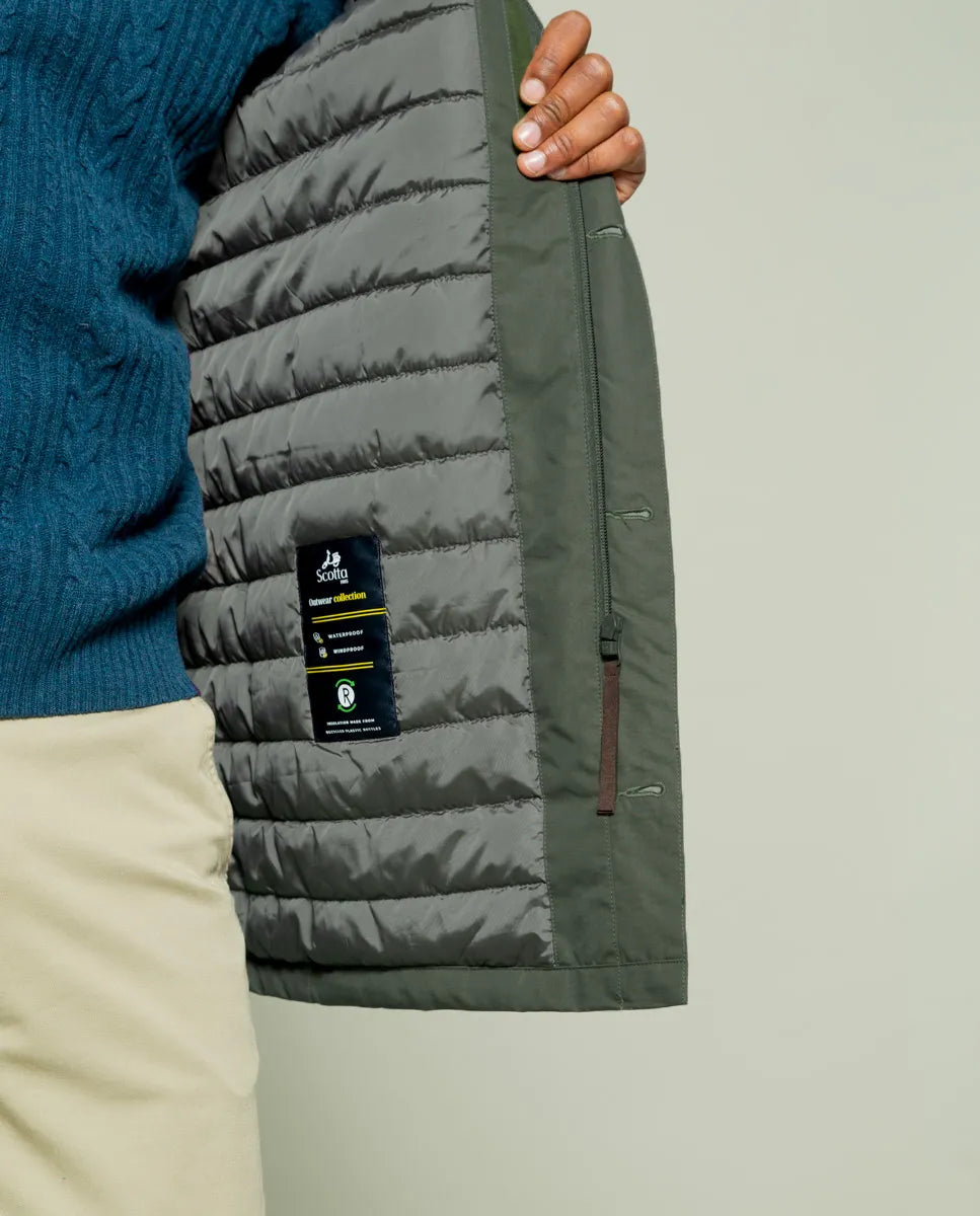 Parka buttons khaki | SCOTTA