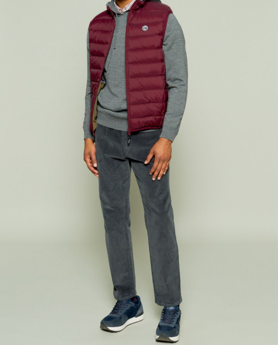 CHALECO CLASSIC ACOLCHADO BURDEOS | SCOTTA
