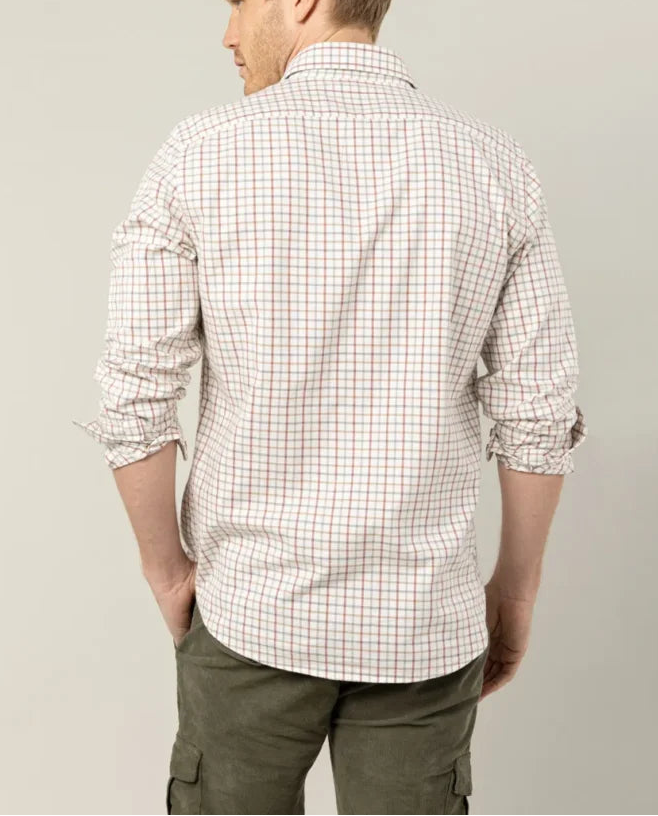 Camisa viyela burdeos | SCOTTA