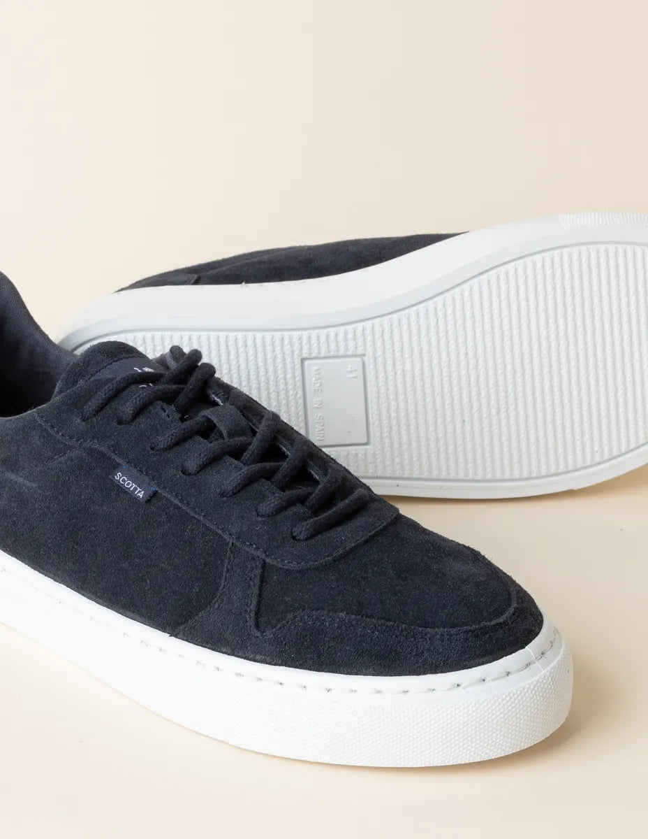 Zapatilla leather sport marino | SCOTTA