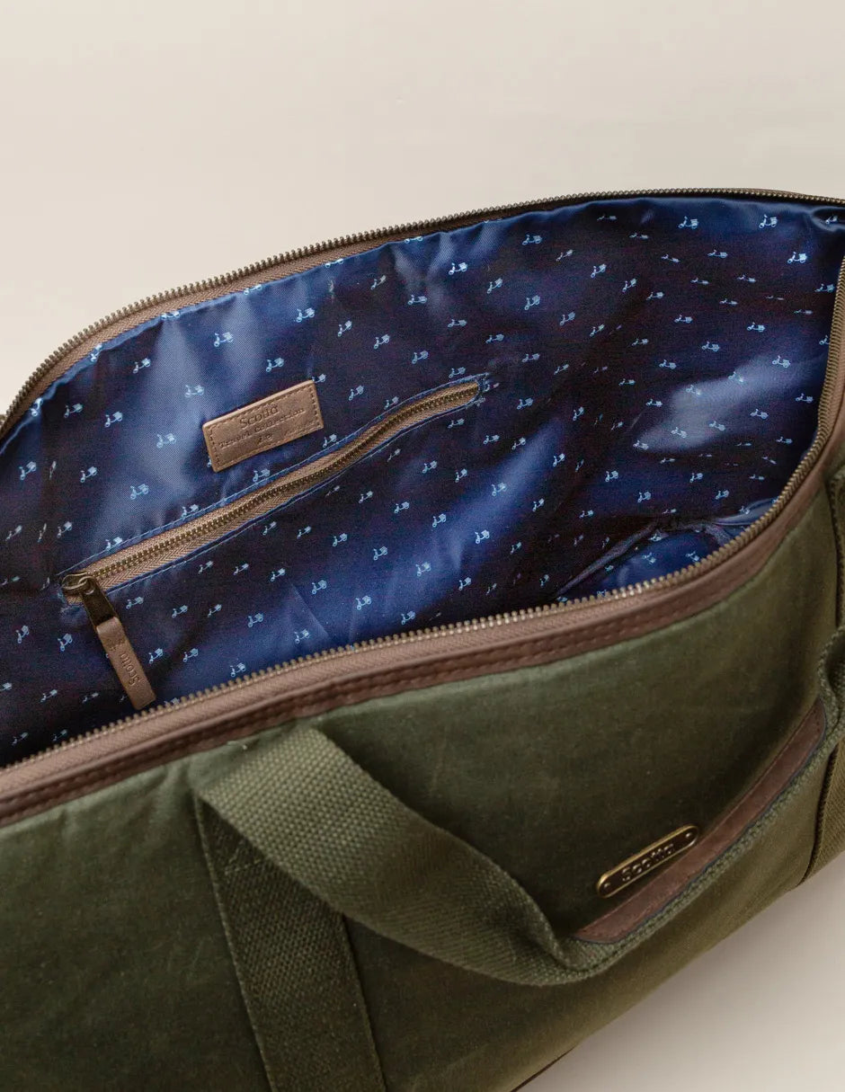Weekender canvas khaki | SCOTTA