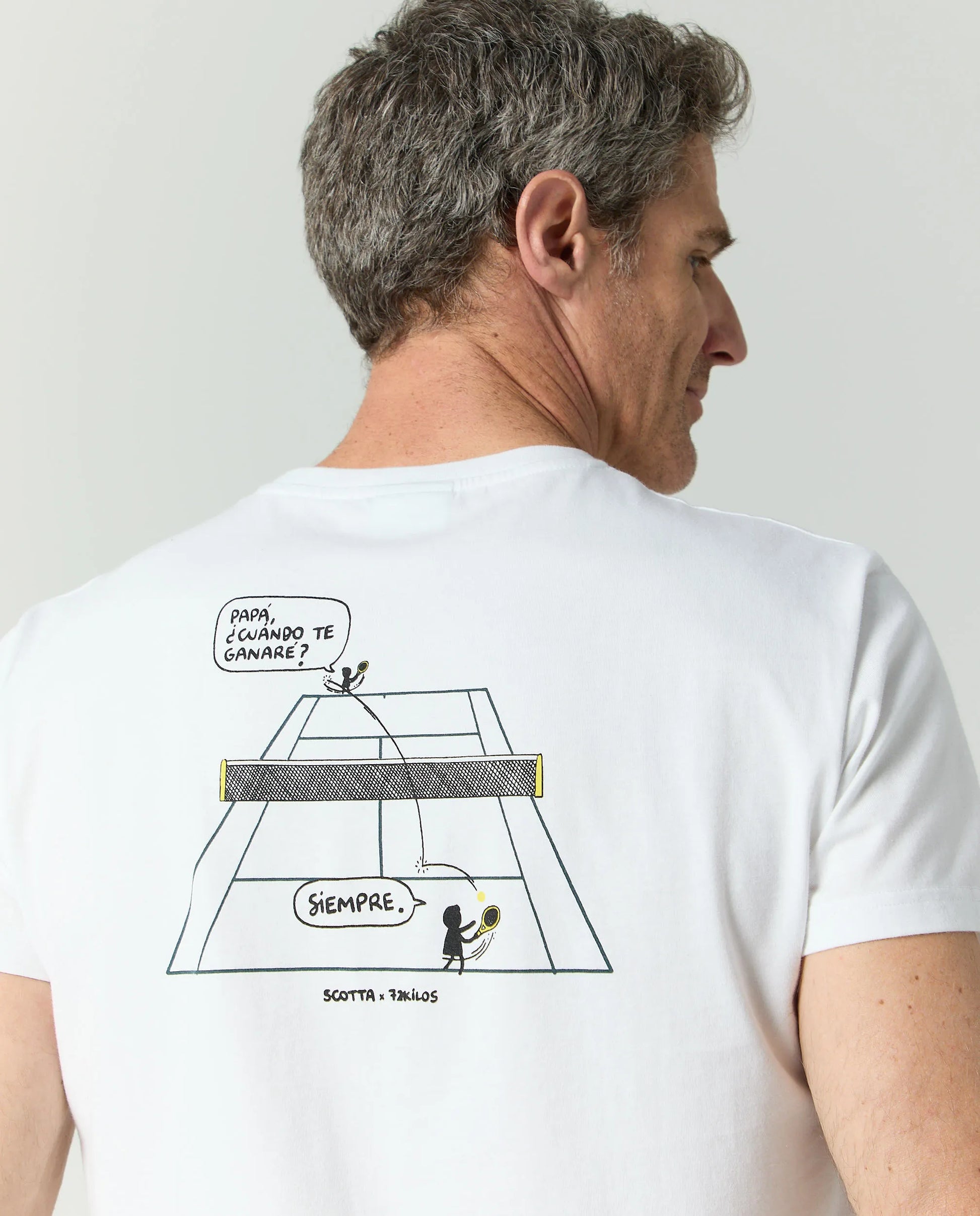 Camiseta Blanca Scotta x 72 KILOS | SCOTTA