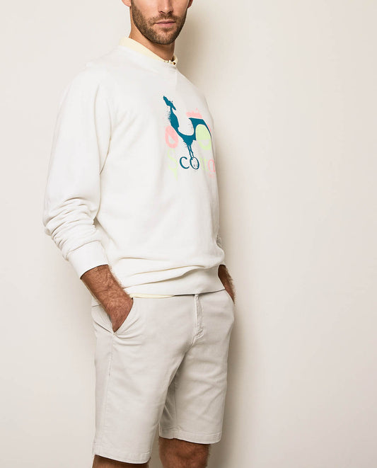 Sudadera print logo blanco | SCOTTA